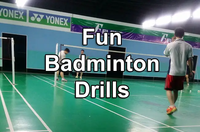 fun badminton drills