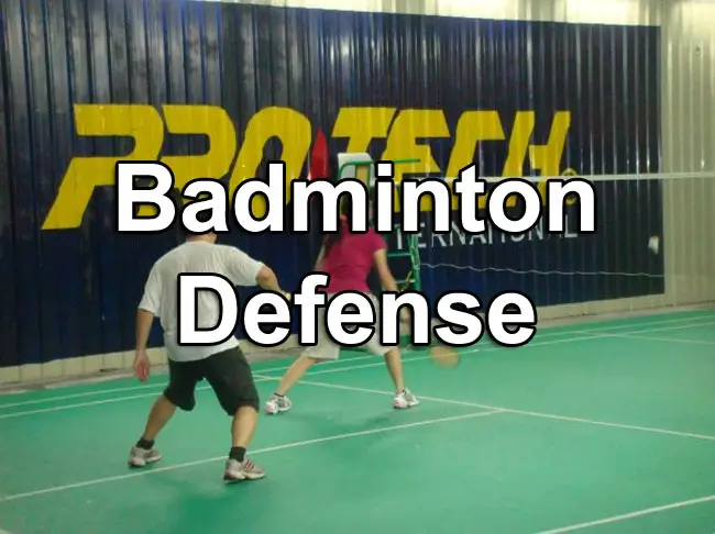 Badminton defense