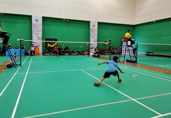 badminton drill training