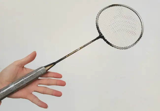 racket shakehand grip