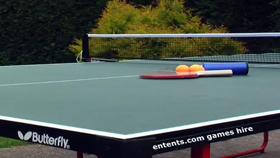 outdoor ping pong table