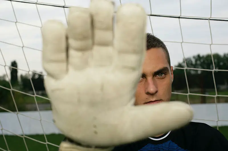 big soccer gloves