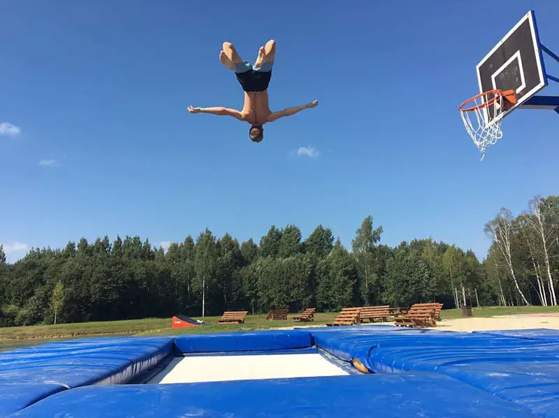 trampoline backflip