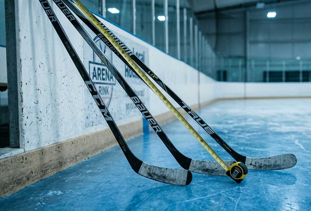 different hockey sticks